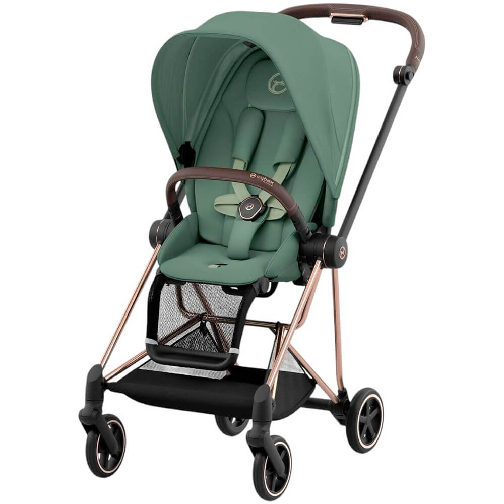 Детская коляска Cybex Mios III Rosegold Leaf Green 95600₽