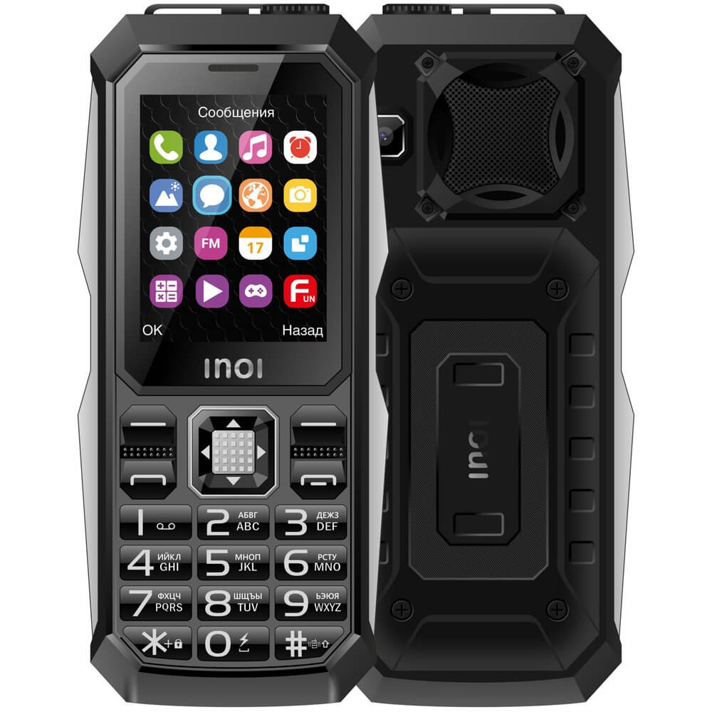 Мобильный телефон Inoi 246Z серебристый