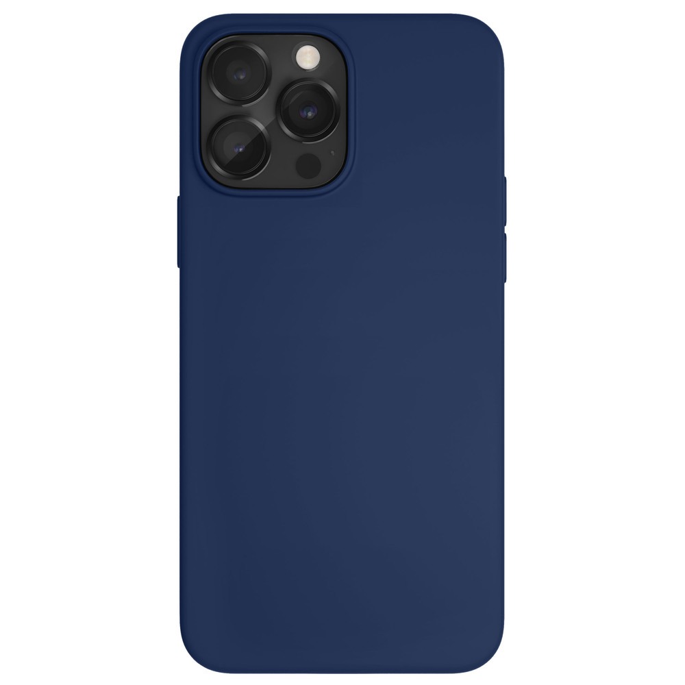 Чехол VLP Liquid Silicone MagSafe для iPhone 14 Pro, тёмно-синий