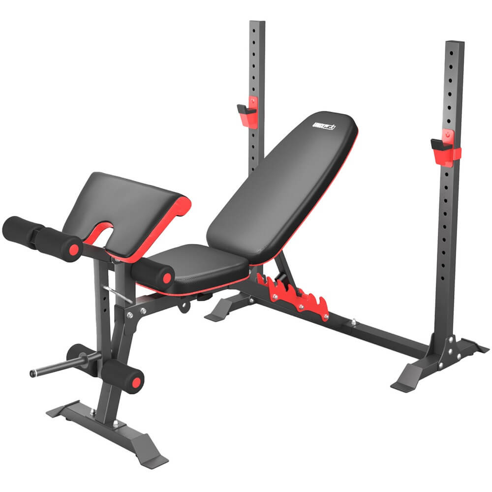Силовая стойка со скамьёй UNIX Fit Bench 130DD (BSBNRK130DD)
