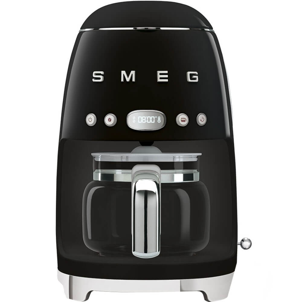 Кофеварка Smeg DCF02BLEU, цвет черный - фото 1