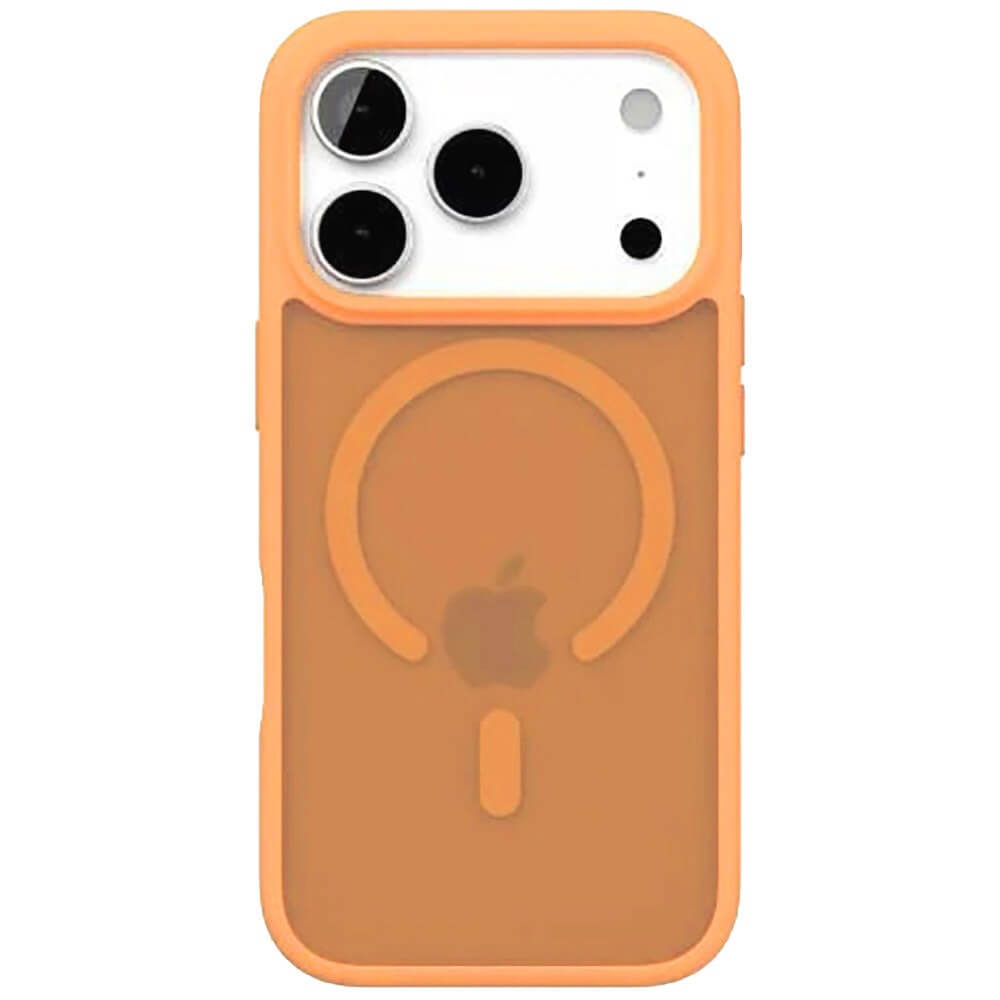 Чехол VLP Lite Bloom Case с MagSafe для iPhone 17 Pro оранжевый (10537007)