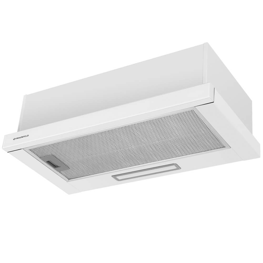 Встраиваемая вытяжка Maunfeld Clyde 50 Glass White