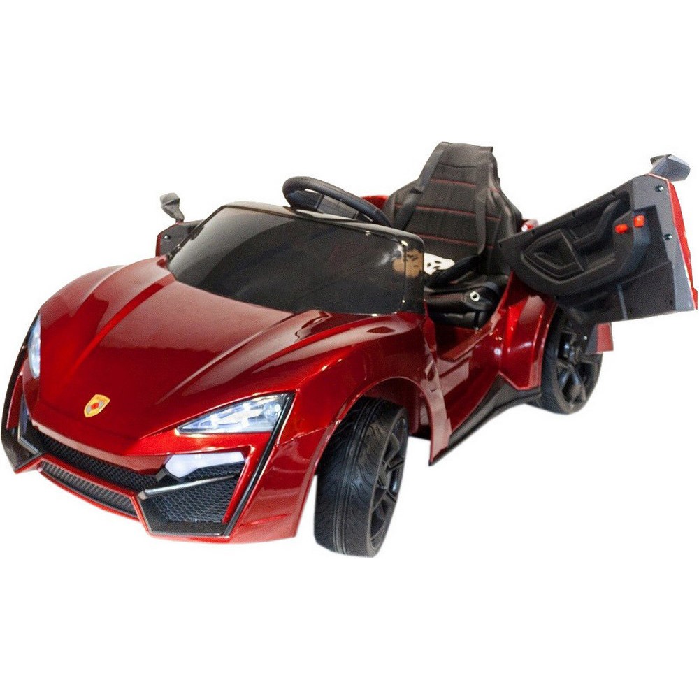 Детский электромобиль Toyland Lykan Hypersport QLS 5188 красный от Технопарк