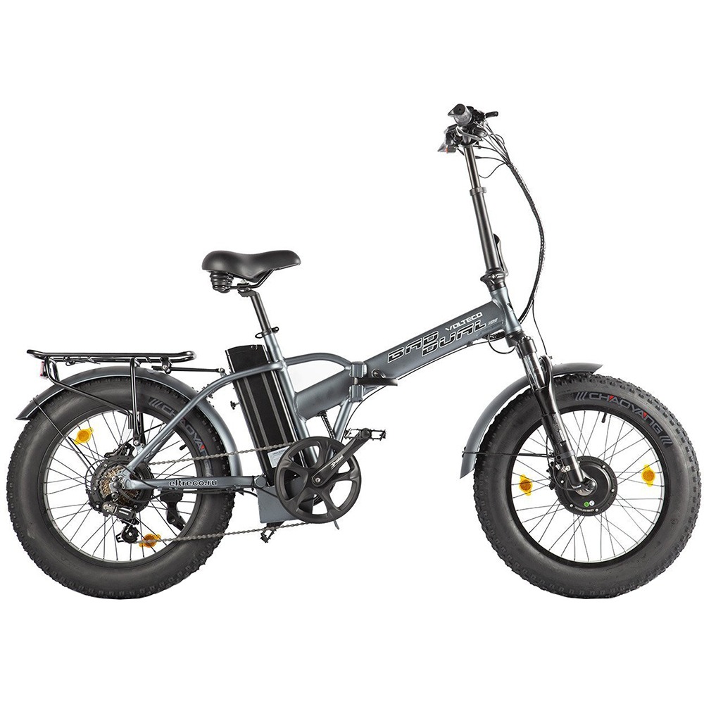 Электровелосипед Volteco Bad Dual New 2305 темно-серый