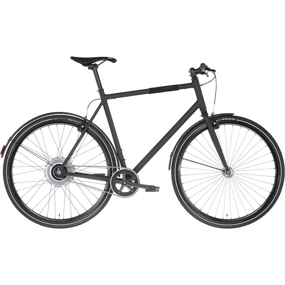 Электровелосипед FIXIE Inc Backspin Zehus Size 58 Black