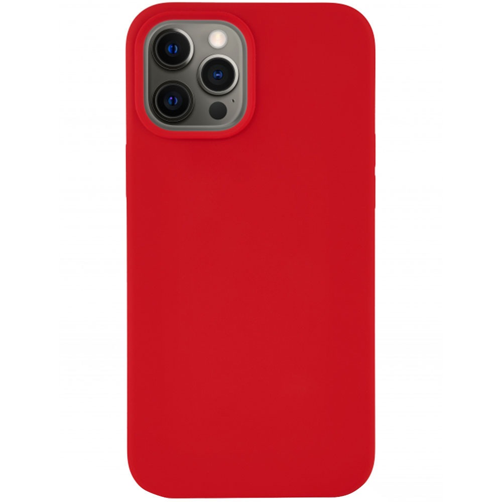 Чехол для смартфона VLP Silicone Сase для iPhone 12 Pro Max, красный - фото 1