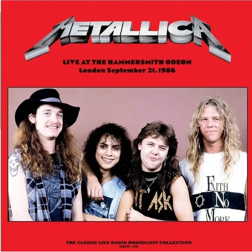 Metallica / Live At The Hammersmith Odeon (London September 21, 1986) (Black & White Transparent Marbled Vinyl)
