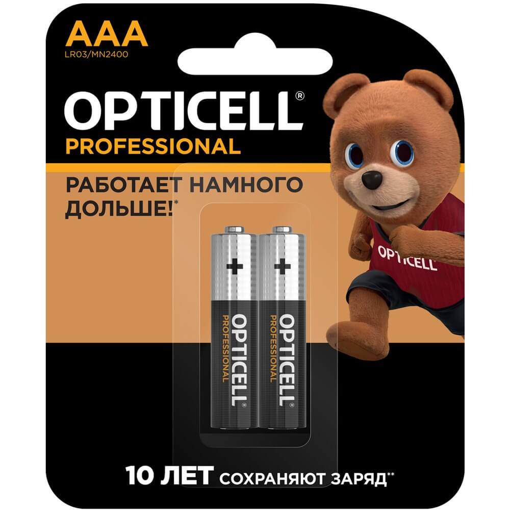 Батарейка Opticell Professional LR03/MN2400 (2 шт)