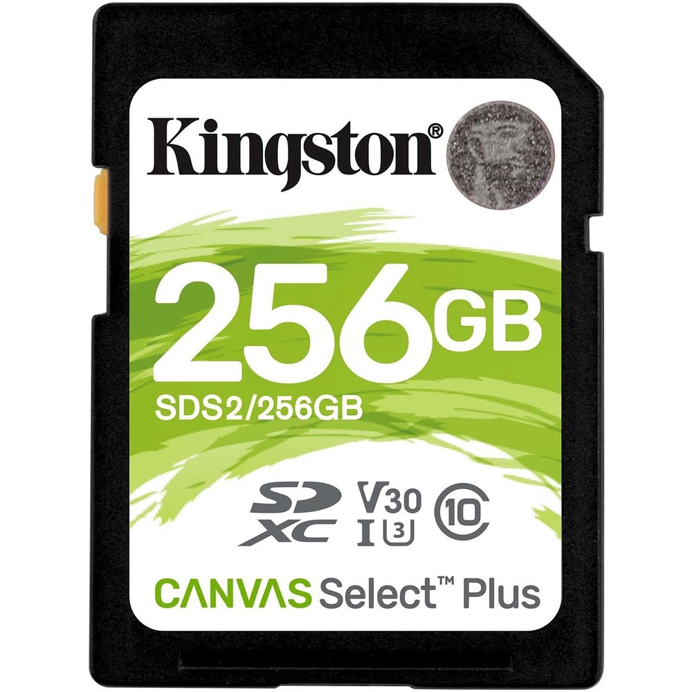 Карта памяти Kingston Canvas Select Plus SDXC 256GB (SDS2/256GB) Canvas Select Plus SDXC 256GB (SDS2/256GB) - фото 1
