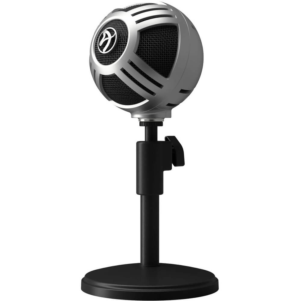 Микрофон для компьютера Arozzi Sfera Pro Microphone Silver, цвет серебристый