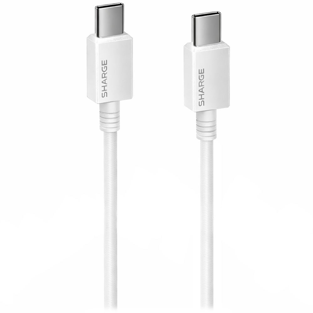 Кабель Sharge USB Type-C 3 м белый