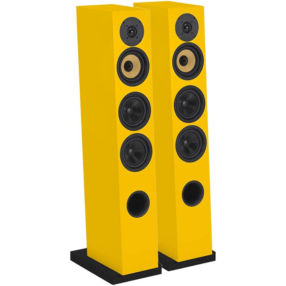 Акустическая система Davis Acoustics Courbet 5 Yellow, цвет жёлтый - фото 1