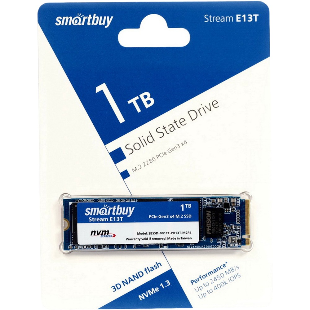 Жесткий диск SmartBuy 1TB Stream E13T (SBSSD-001TT-PH13T-M2P4)