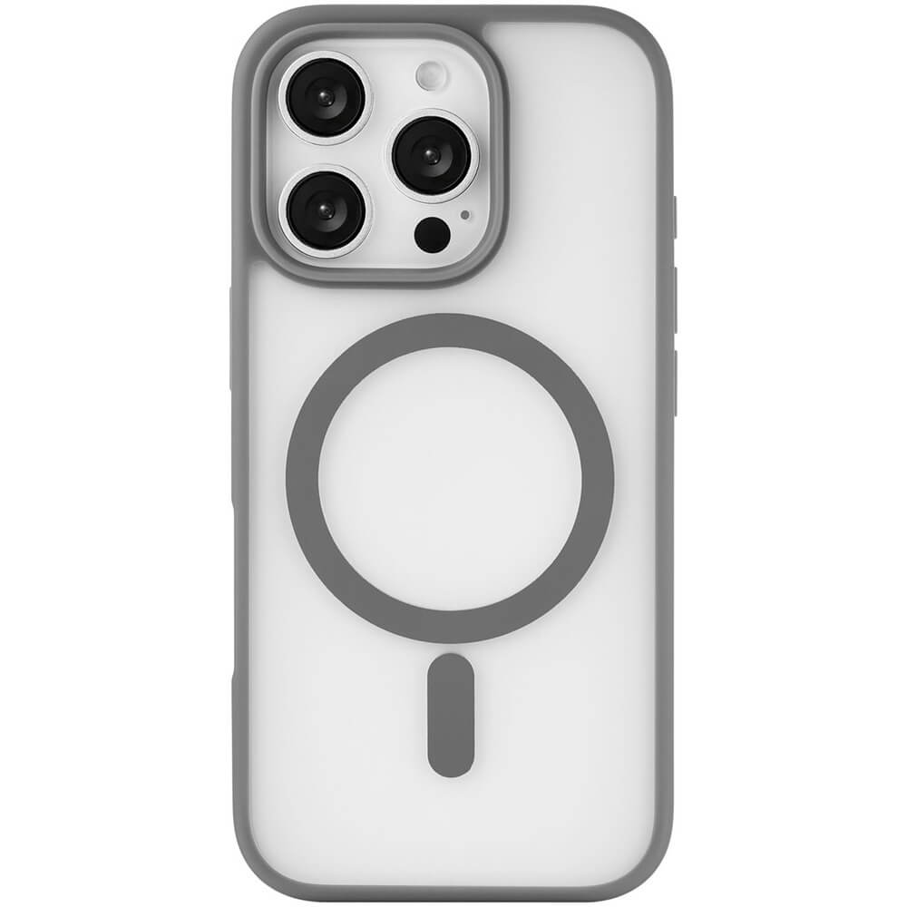 Чехол uBear Cloud Mag Case для iPhone 16 Pro серый