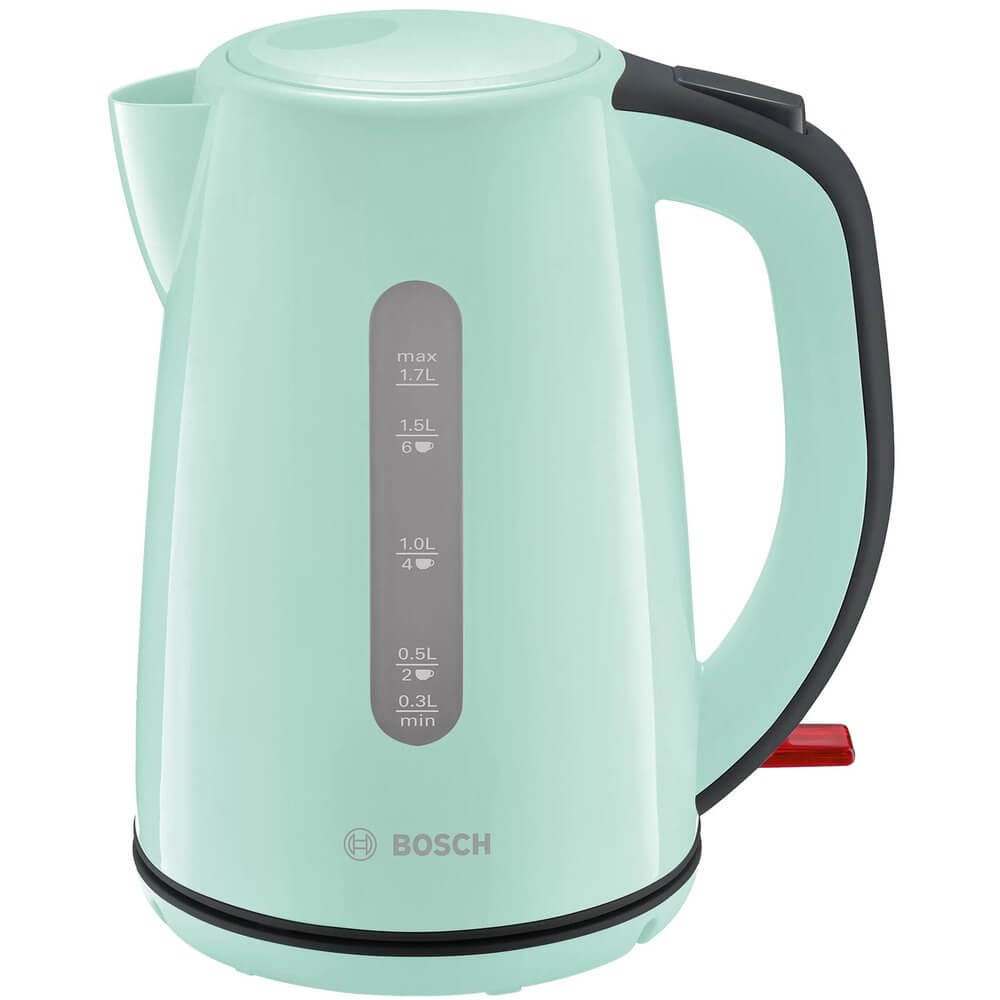 Чайник Bosch TWK7502, цвет зелёный - фото 1