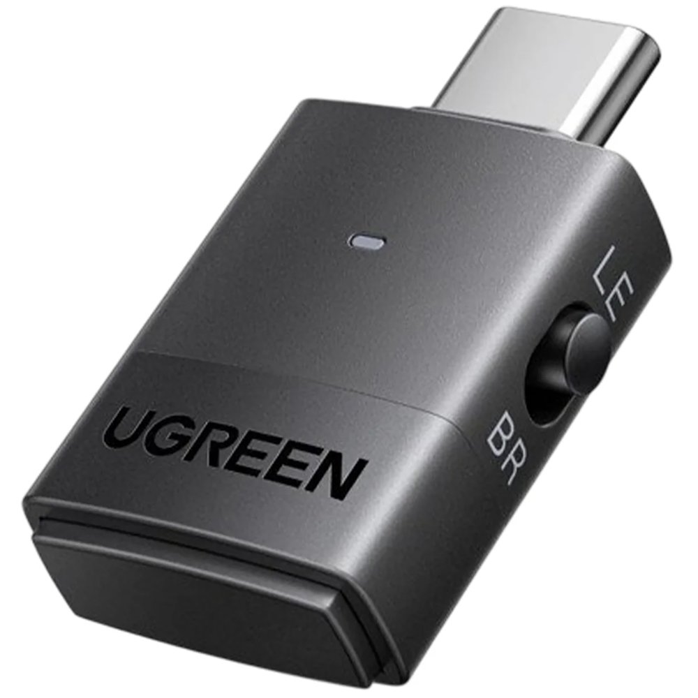 Адаптер Ugreen BT701 USB-C 6.0 Audio Transmitter LE Audio чёрный (65708)