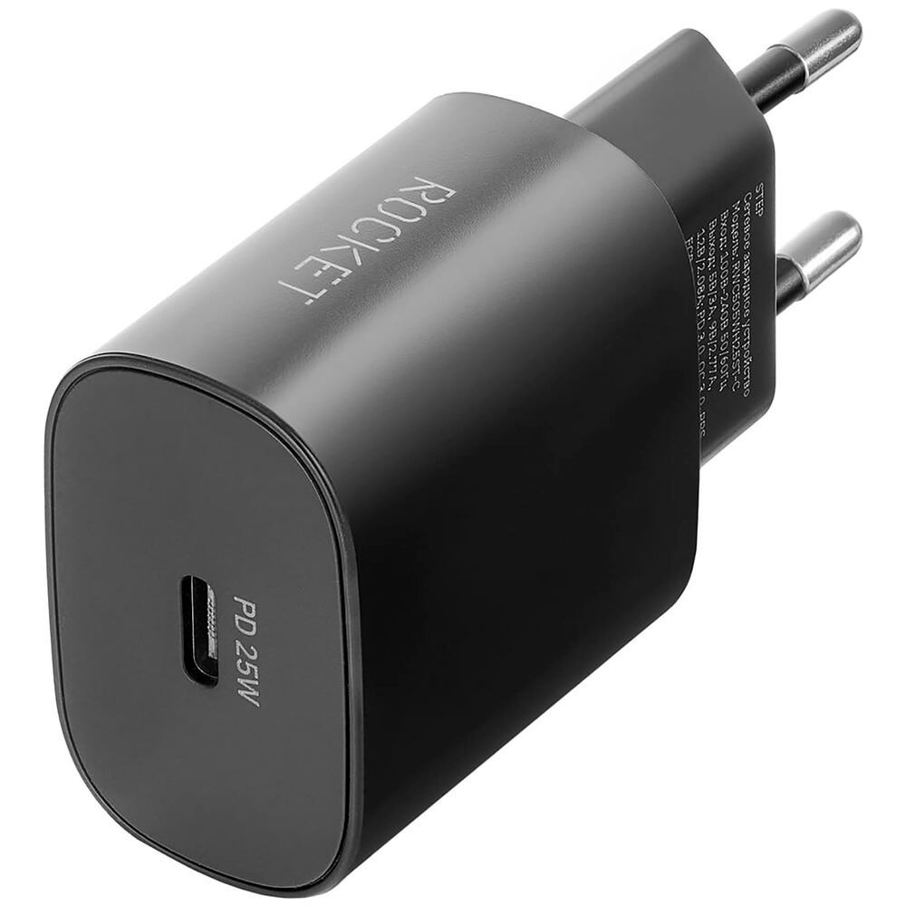 Зарядное устройство Rocket Step 25 Вт чёрный (RWC506BL25ST-C)