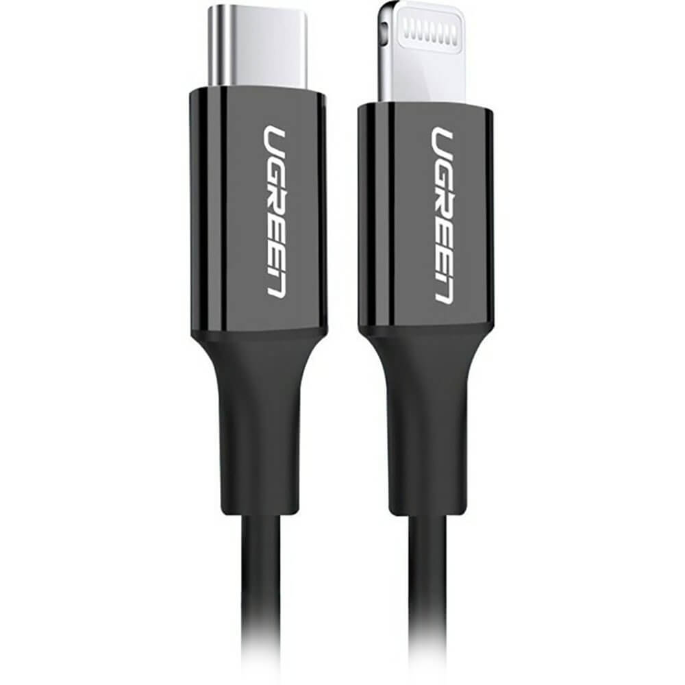 Кабель Ugreen 60752 USB Type-C-Lightning2 м, чёрный