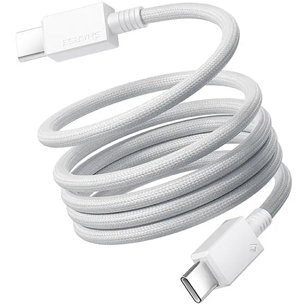 Кабель Sharge MagLoop USB Type-C 1 м белый