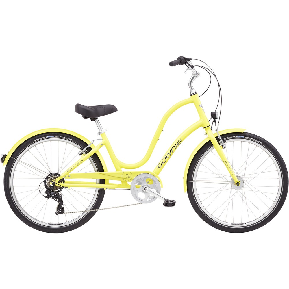 Велосипед Electra Townie 7D EQ Step Thru жёлтый