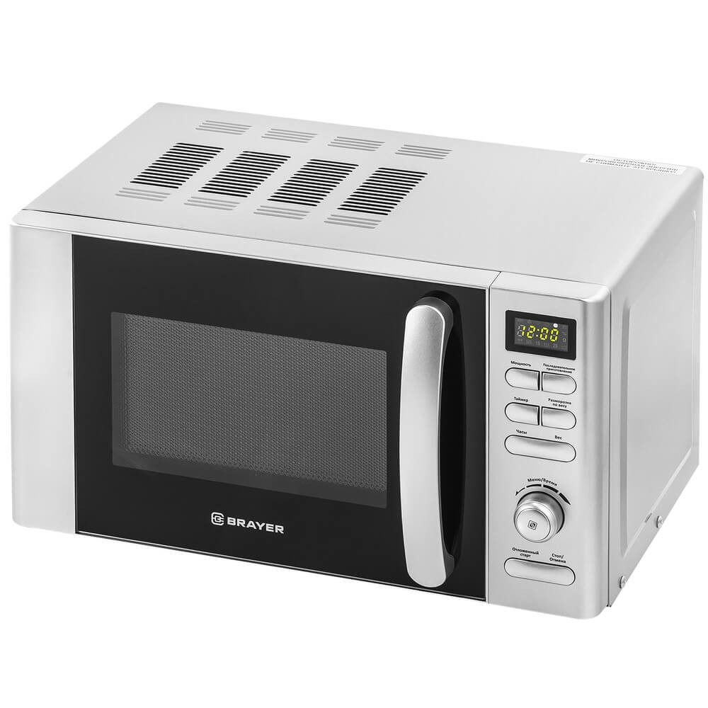 Микроволновая печь Brayer BR2502, цвет белый - фото 1