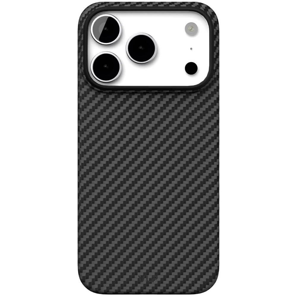 Чехол VLP Kevlar Case с MagSafe для iPhone 17 Pro чёрный (1058069)