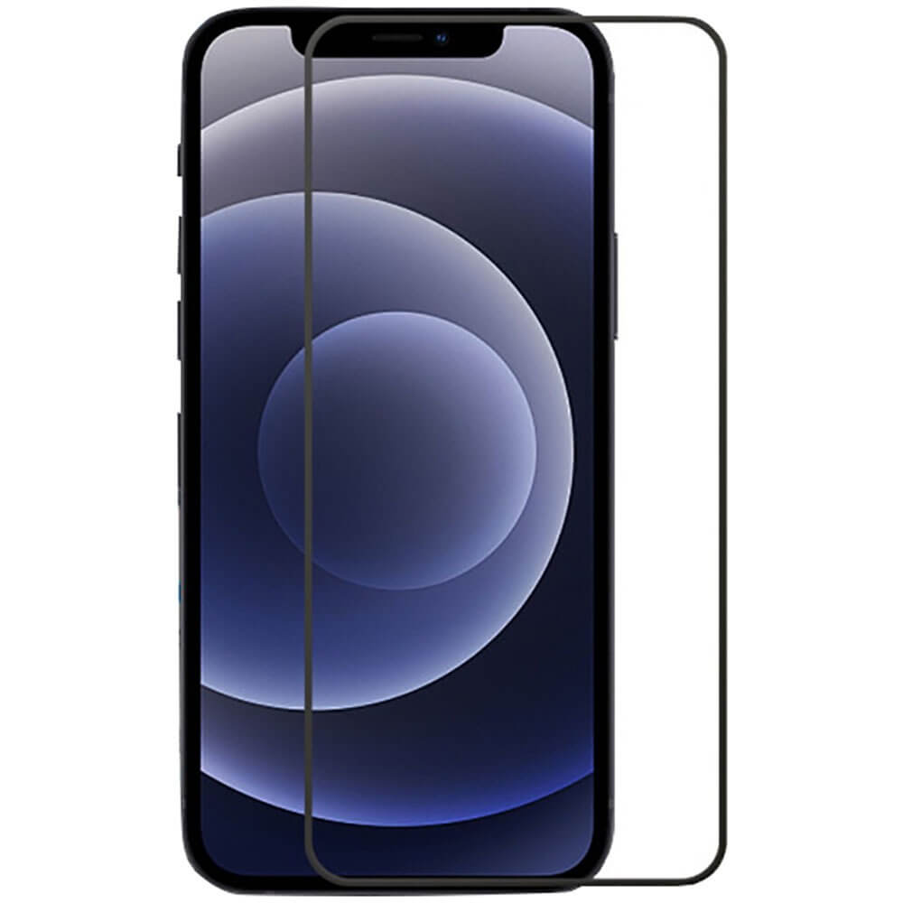 Защитная плёнка X-ONE Extreme 7H Coverage для iPhone 13 mini, чёрная рамка