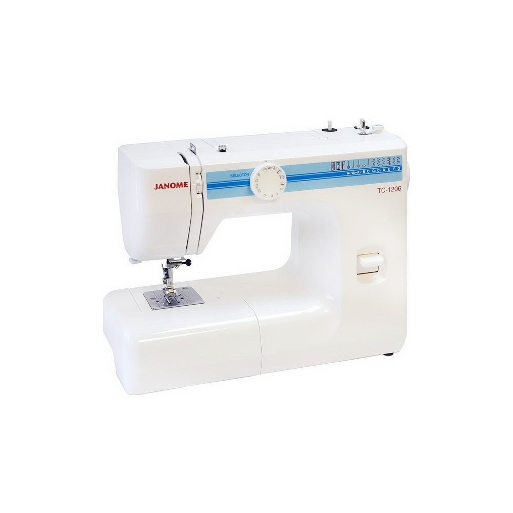 Швейная машинка Janome TC 1206, цвет белый - фото 1