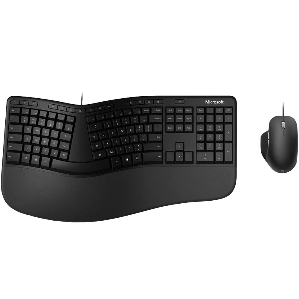 Комплект клавиатуры и мыши Microsoft Ergonomic Desktop For Business NEW (RJY-00011)