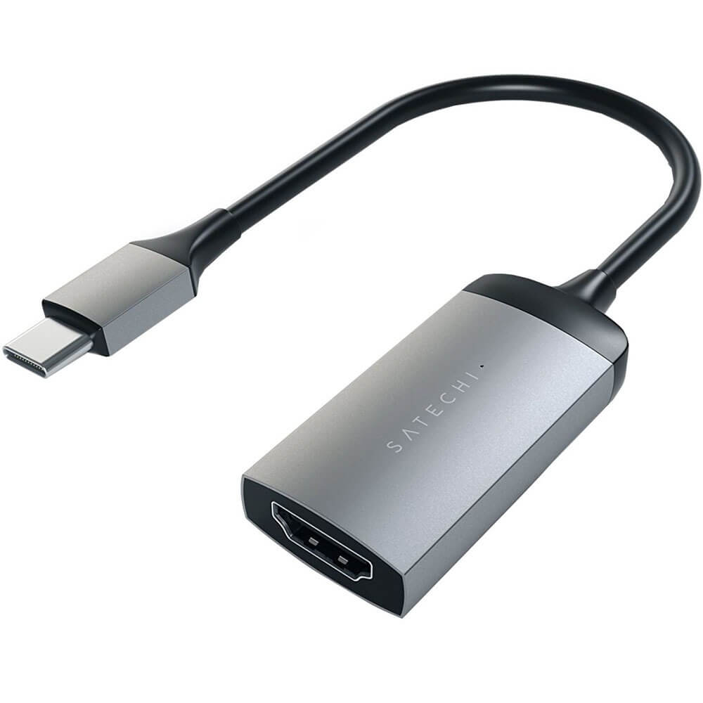 Переходник Satechi ST-TC4KHAM USB Type-C - HDMI 0.1 м, серый космос