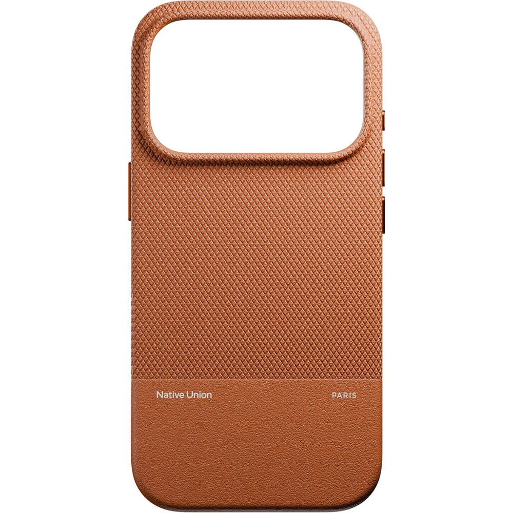 Чехол Native Union (Re)Classic Case MagSafe для iPhone 17 Pro коричневый (RECLA-TAN-NP25P)