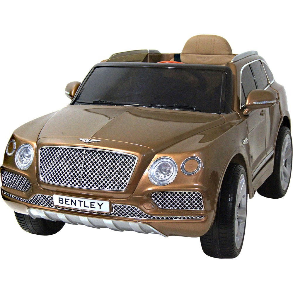 Детский электромобиль Toyland Bentley Bentayga бронза - фото 1