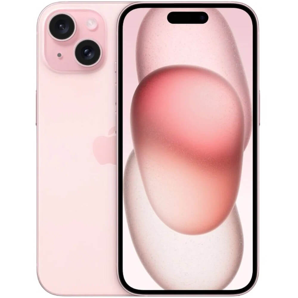 Смартфон Apple iPhone 15 256 Гб Dual SIM розовый