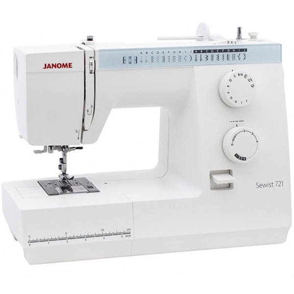 Швейная машинка Janome Sewist 721, цвет белый - фото 1