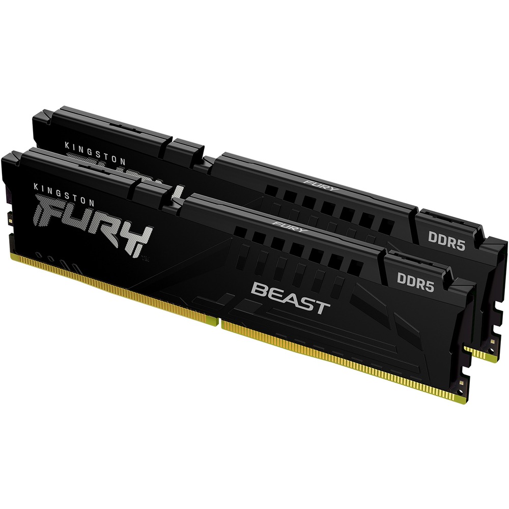 Оперативная память Kingston FURY Beast Black 16GB KF556C40BBK2-16 772000₽