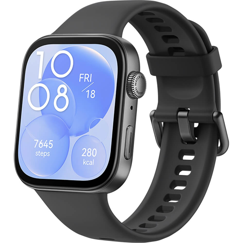 Смарт-часы Huawei Watch Fit 3 чёрный (55020CEE)