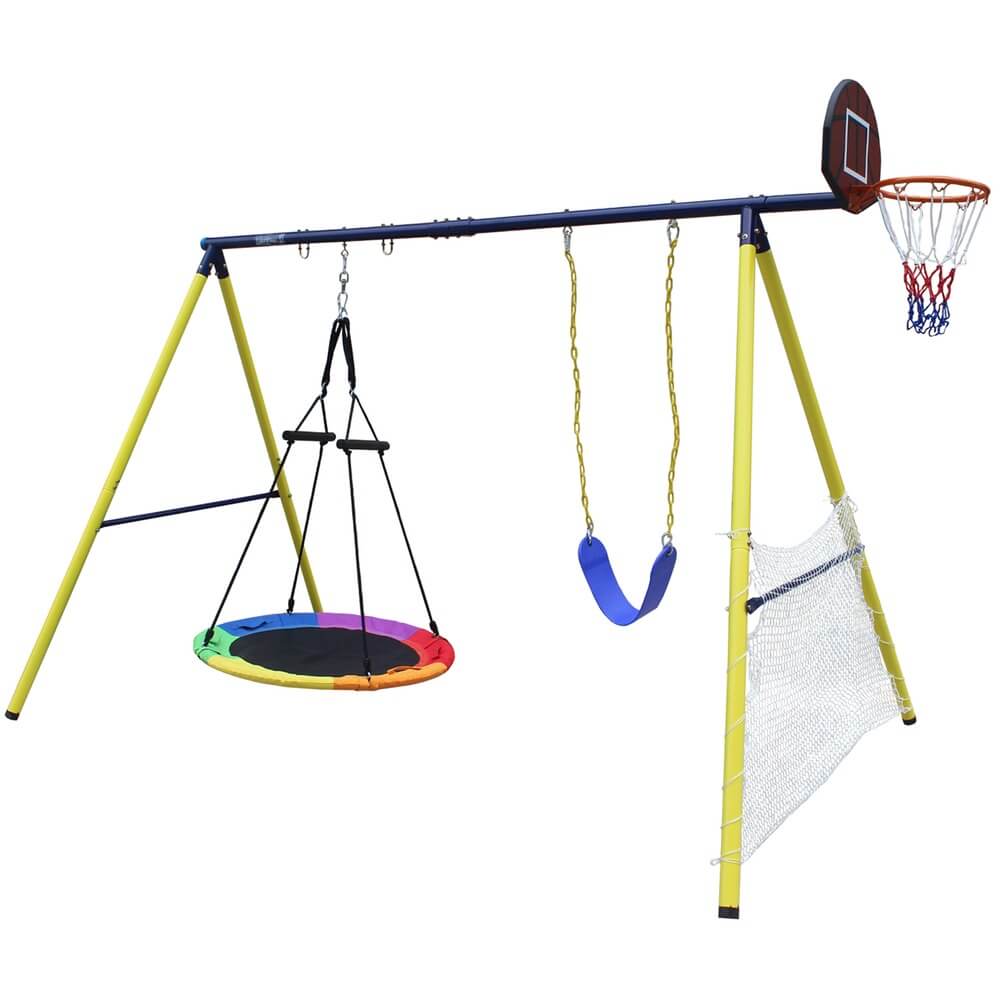 Игровой комплекс UNIX Kids 4в1 Yellow PL4IN1YL