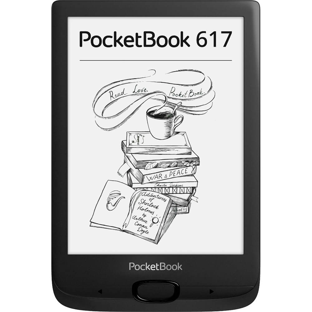 Электронная книга PocketBook 617 Black, цвет чёрный