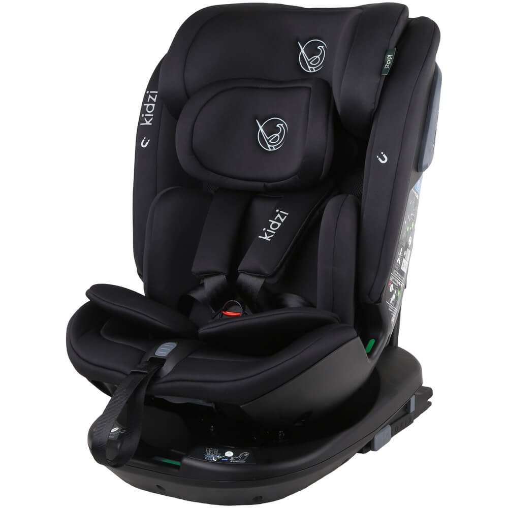 Детское автокресло Kidzi Spin Plus 360 i-Size Black