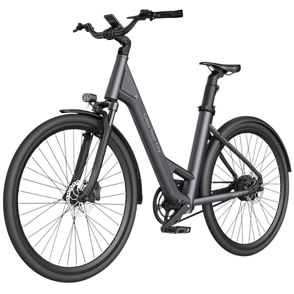 Электровелосипед ADO Bicycle A28 Air серый