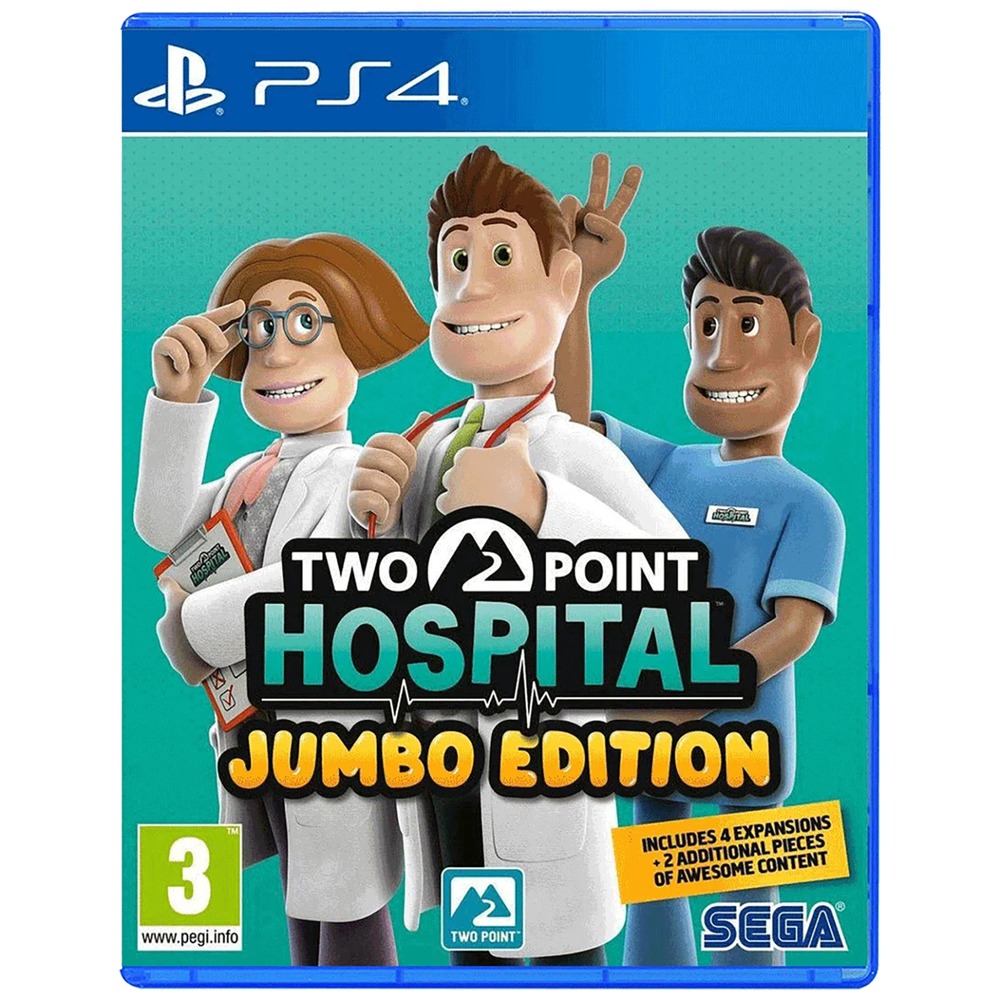 Two Point Hospital Jumbo Edition PS4, русские субтитры