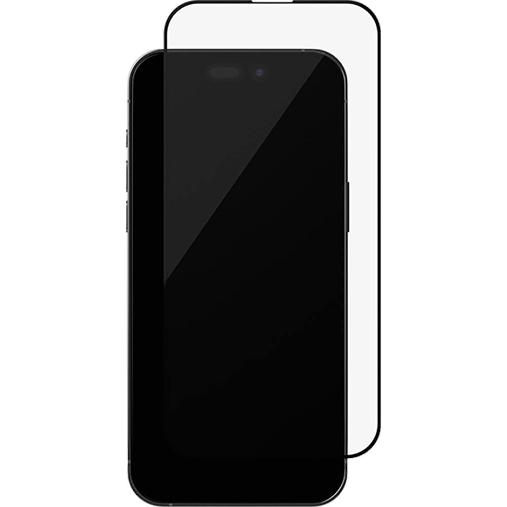 Защитное стекло uBear для Apple iPhone 15 Pro Max Extreme Nano Shield чёрная рамка