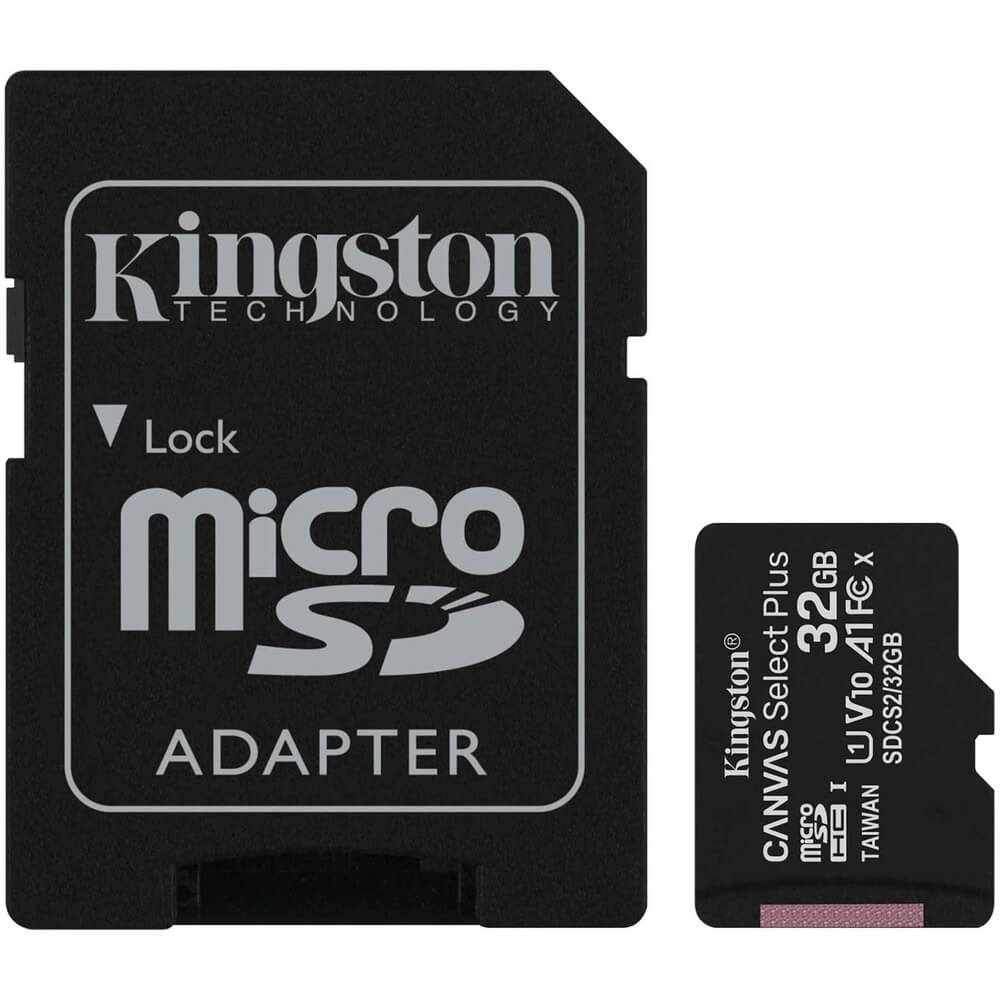 Карта памяти Kingston Canvas Select Plus MicroSD 32GB Class 10 - фото 1
