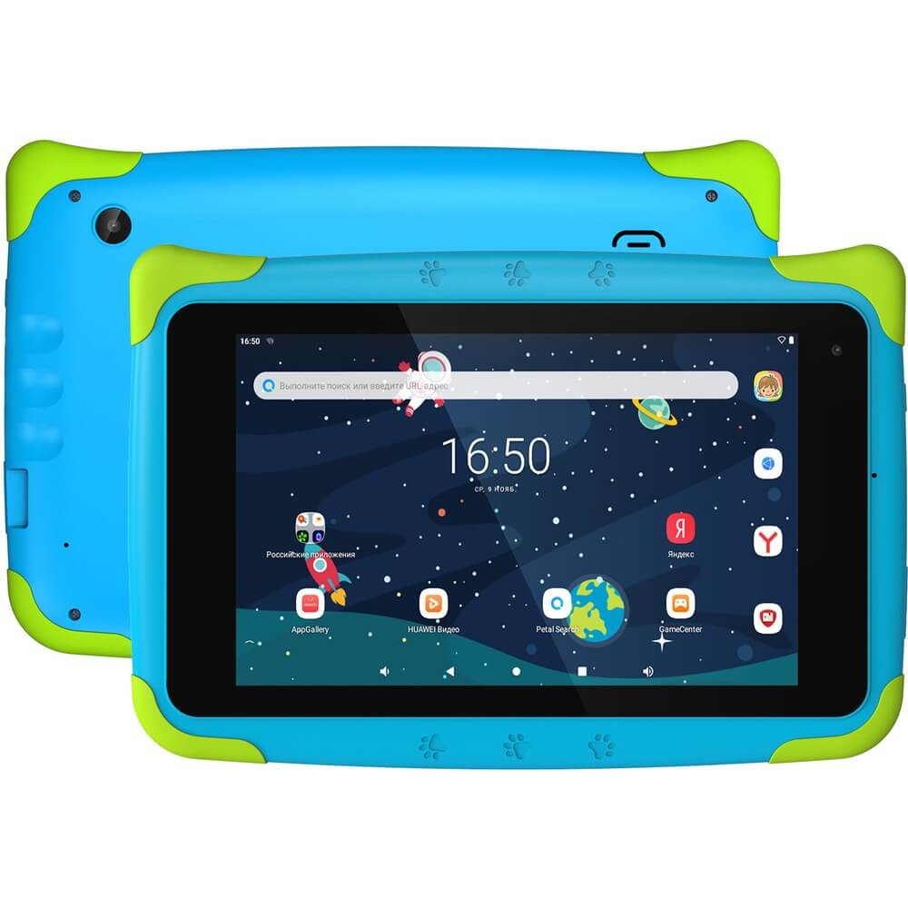Планшет Topdevice Kids Tablet K7 16 ГБ, голубой (TDT3887_WI_D_BE_CIS)