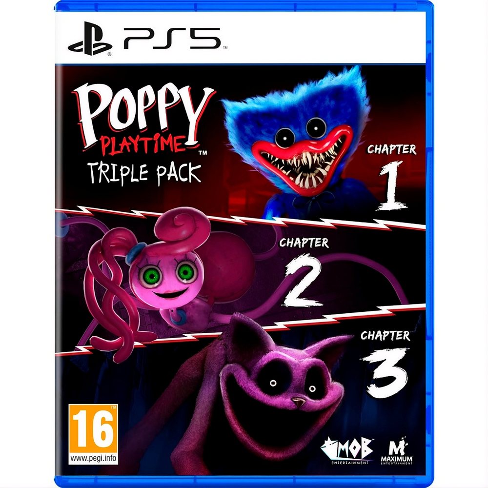 Poppy Playtime Triple Pack PS5, русские субтитры