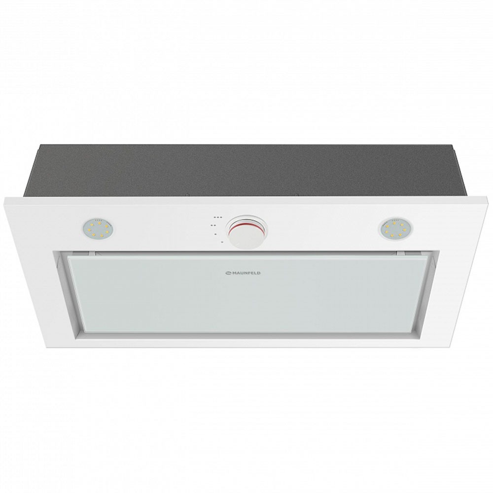 Встраиваемая вытяжка Maunfeld Crosby Rocky 60 Glass White