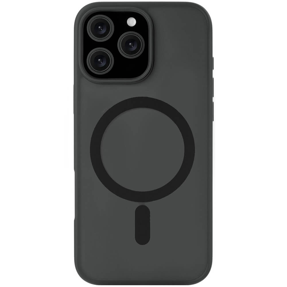 Чехол uBear Cloud Mag Case для iPhone 16 Pro Max чёрный