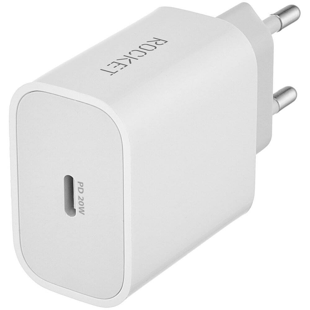 Зарядное устройство Rocket Space Combo 20W белый (RWCC506WH20CC-C)