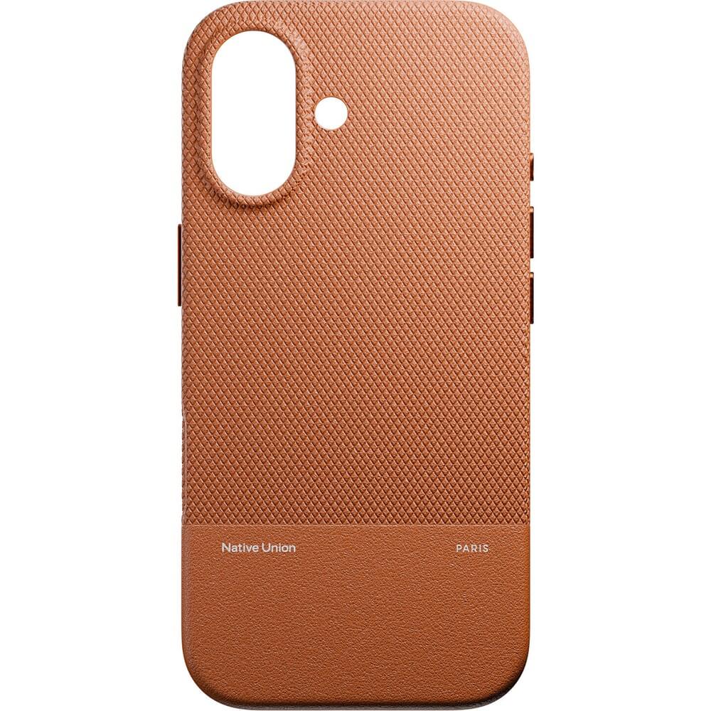 Чехол Native Union (Re)Classic Case MagSafe для iPhone 17 коричневый (RECLA-TAN-NP25)